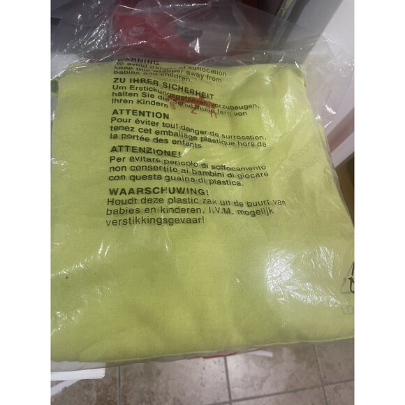 Mafia SZN Sweatshirt Mens Large Neon Hoodie Pocket Outdoor Casual Designer Logo - Picture 3 of 3